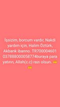 Nakdi yardım istiyorum - 1